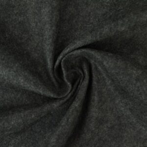 Filz 3mm Schwarz Meliert- erhältlich bei MA Modeatelier