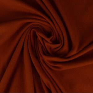 French Terry Rostbraun- erhältlich bei MA Modeatelier